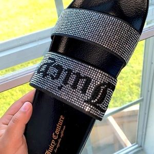 Juicy couture slide sandals